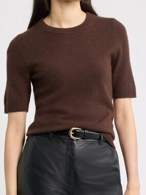Nordstrom Brown 100% Cashmere Sweater XXL